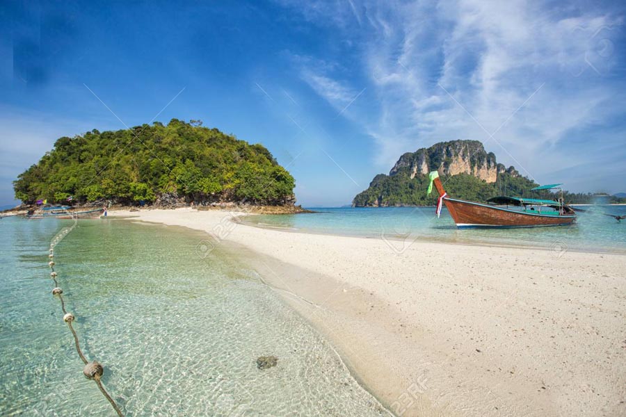 ساحل لانگ بیچ کرابی Beach krabi Long Beach