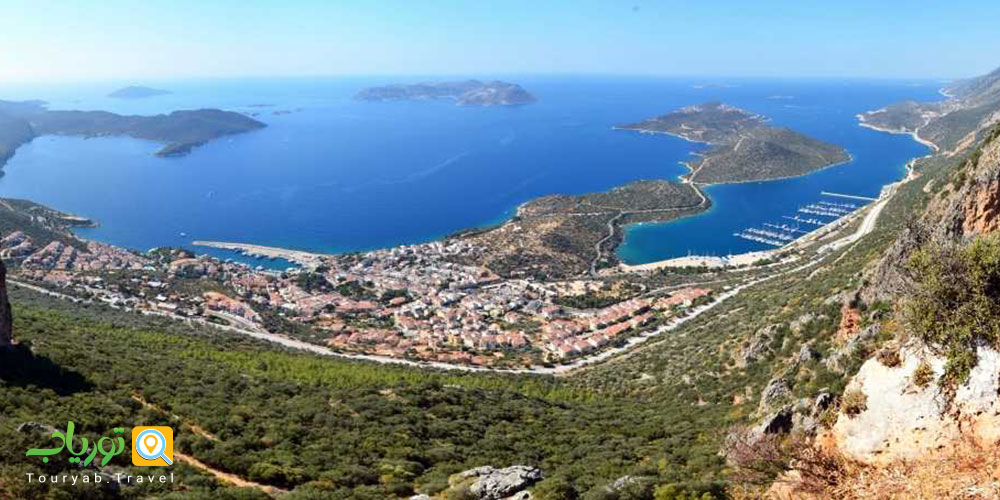 شهر ساحلی کاس آنتالیا(kas antalya)