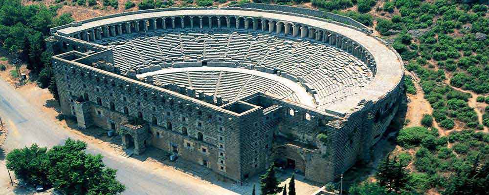 شهر تاریخی آسپندوس آنتالیا (historical city of Aspendos)