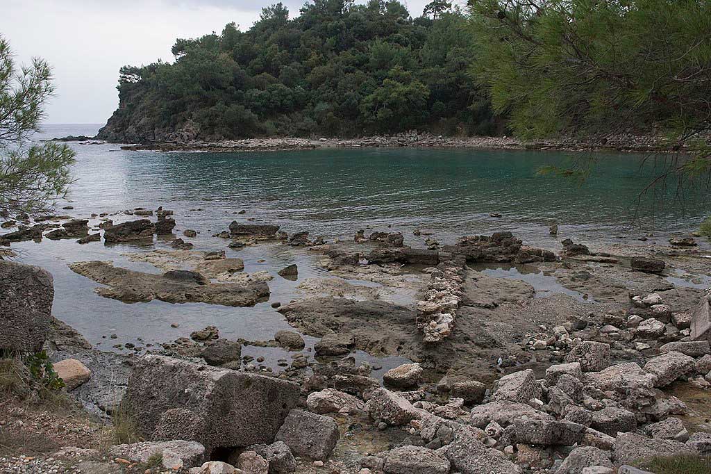 بندر باستانی فازلیس آنتالیا (Phaselis)