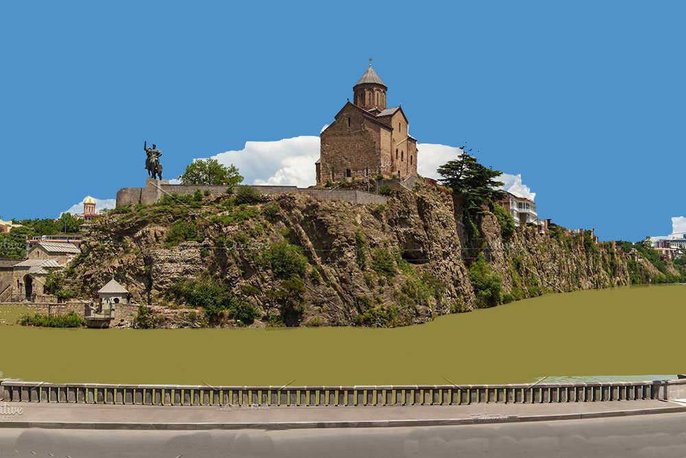 بنای یادبود شاه وختانگ گرگاسالی تفلیس(امپراطور گرجستان)
