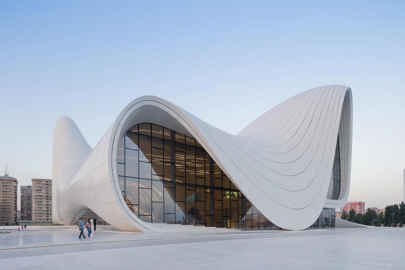 مرکز حیدر علی اف طرحی از Zaha Hadid